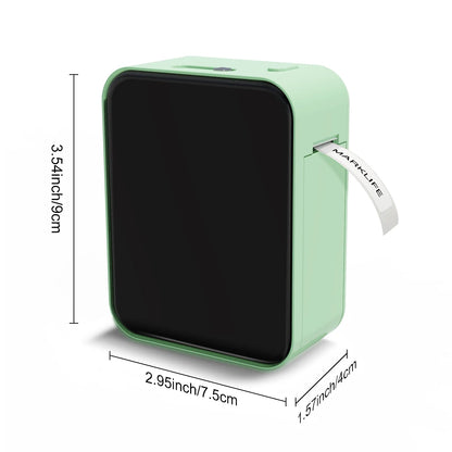 Marklife P15 Portable Thermal Printer Mini Label Printer Maker Inkless Self-adhesive Printing Machine Sticker Labeling Machine