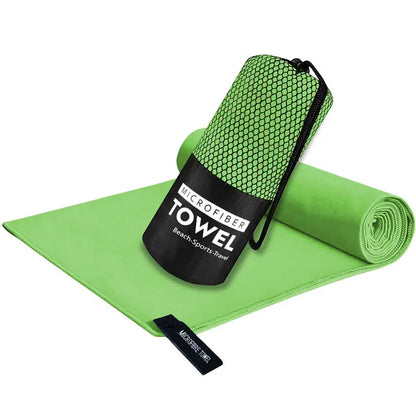 Sandproof Microfiber Fast-Drying Towel  Lightweight Portable  Swim Yoga Gym Beach Travel Sports Essentials