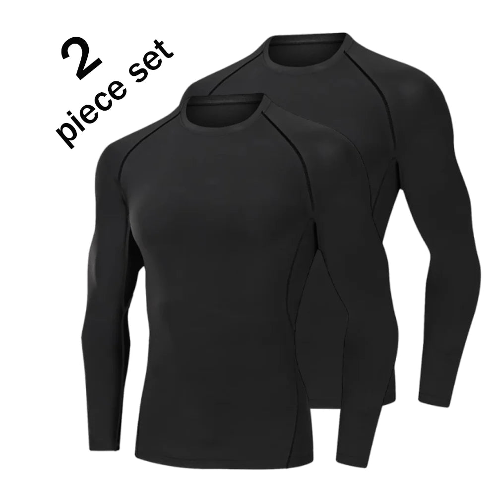 Men Compression Shirt - Quick Dry Sport T Shirt | Short Sleeve Fitness Tee