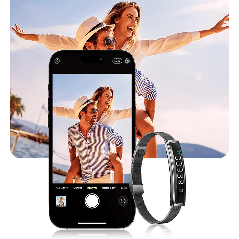 LIGE Ladies Smart Bracelet Men Health Sleep Heart Rate Monitoring Fashion Sports Band Fitness Tracker Smart Wristwatch For Women