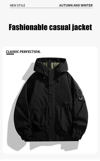 Men Women Waterproof Hiking Jacket Windproof Camping Windbreakers Oilproof Fishing Trekking Jacket Autumn Spring Sport Rain Coat