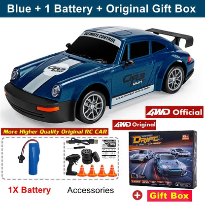 124 4WD RC Drift Car - High Speed Remote Control Racing Toy - ZOOMNSTORE
