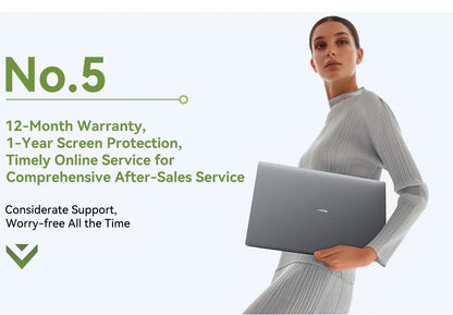 Blackview AceBook Laptop - 16 Inch Windows 11 Notebook, 16GB RAM, 512GB SSD, IPS Display