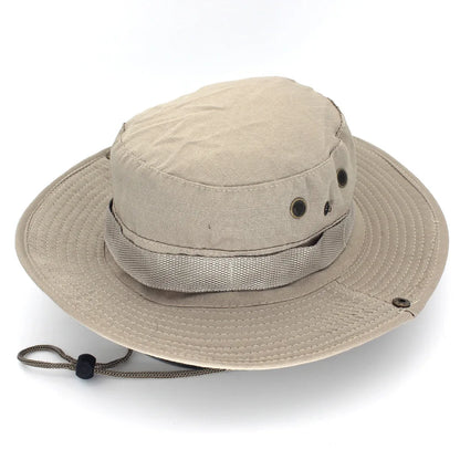 Camo Boonie Hat – Tactical Bucket Hat for Fishing, Hiking & Hunting