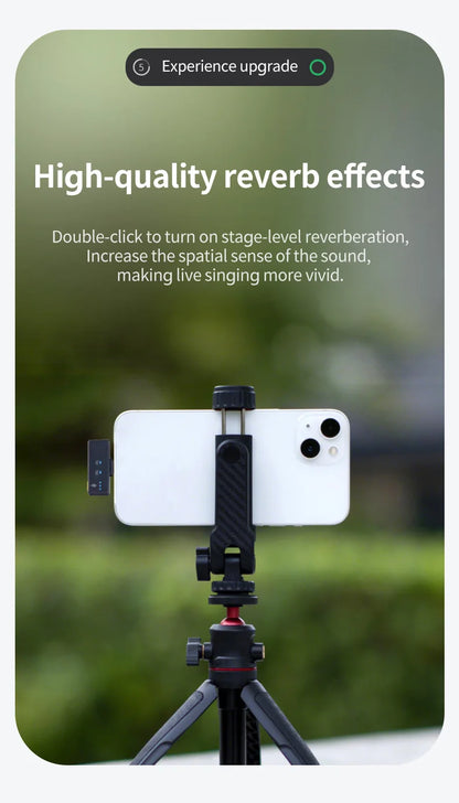 LINIM M8 Wireless Lavalier Microphone for iPhone Camera Type-C Noise Cancellation 23H Battery for Vlog Interview Live Streaming