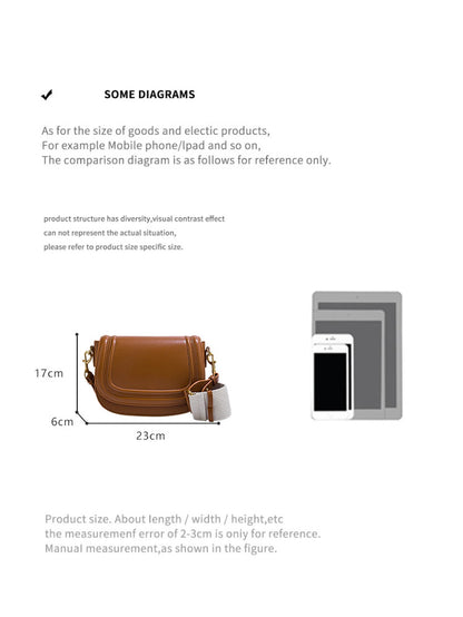 Women Shoulder Bag With Wide Strap - Lightweight PU Tote Handbag For Everyday Carry