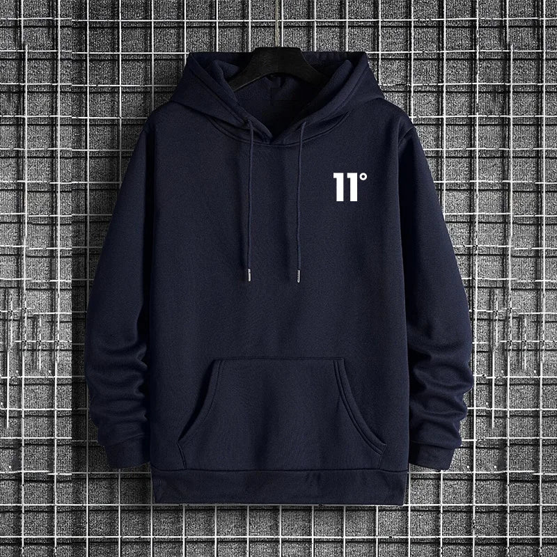 2025 New Arrival Men's Sweatshirt Urban Casual Fashion Hooded Long Sleeve Pullover Autumn Winter Daily Casual Sporty Warm Hoodie