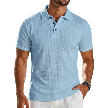 Men's Ice-Silk Polo Shirt – Lightweight Quick-Dry Breathable Top
