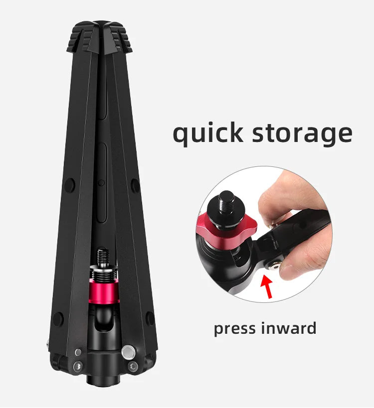 BEXIN Lightweight Monopod Aluminium DSLR Camera Tripod Camera Mount Adapter Support Monopod For Nikon Sony Camera