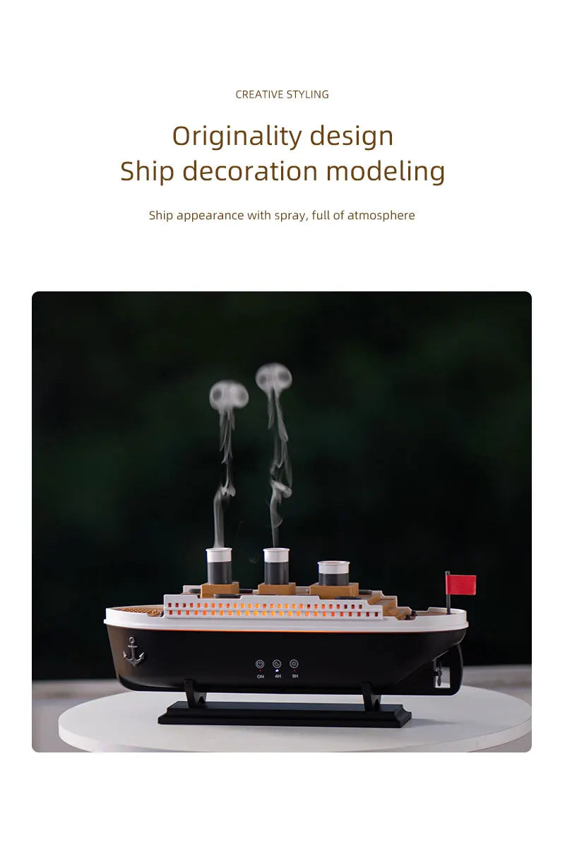 Ultrasonic Jellyfish Humidifier  Aroma Diffuser with Remote Control and Colorful Lighting