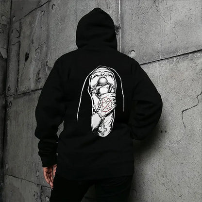 Casual Trend Loose Long-sleeved Hooded Sweatshirt Men's and Women's Spring and Autumn Fashion Sports Casual Coat