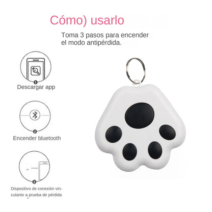 Mini GPS Locator Anti-Lost Device Alarm Wallet Keychain Smart Tag Bluetooth Tracer Keychain Pet Child Luggage Tracker Key Finder