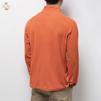 SBWL Autumn High Quality Men's Running Fitness Outdoor Sportswear Fashion Business Casual Breathable Long Sleeve T-Shirt Tops