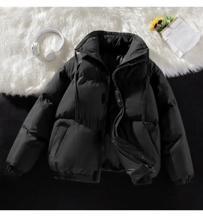 Autumn Winter Outerwear Puffer Jacket Men Outdoor Windproof Parkas Plus Size 8XL High-quality Stand Collar Padded Jacket for Men