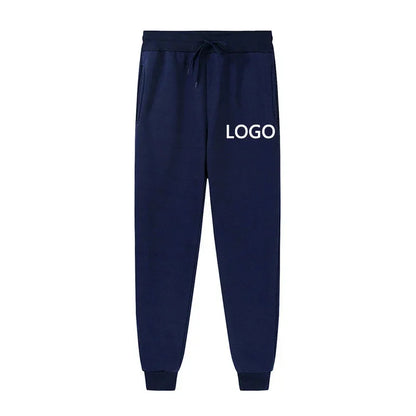 Customized Sweatpants Men Fashion Peronality Printed Drawstring Pocket Sport Pants Women Casual Workout Jogging Long Trousers