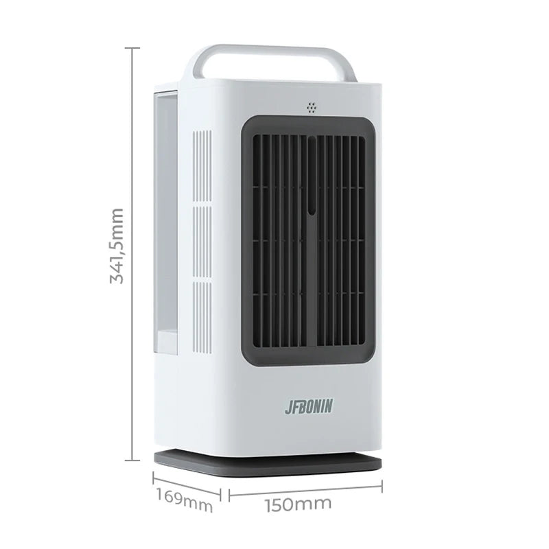1700ml 3-IN-1 Mini Portable Air Cooler with Infrared remote control 120 degree swing air conditioner 3-speed Household Desk