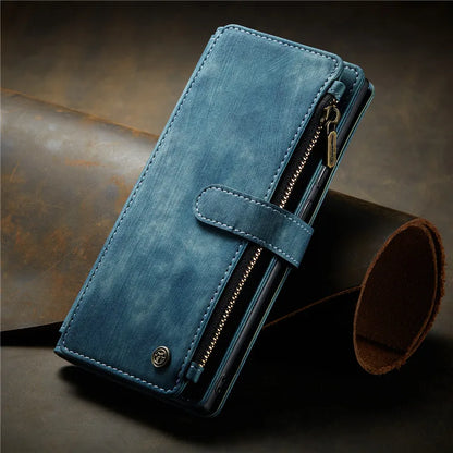 Flip Leather Phone Case For Samsung Galaxy S25 Edge S24 S26 Ultra S23 FE S22 S21 S20 Plus Note20 A16 A56 A17 A37 A57 Wallet Etui