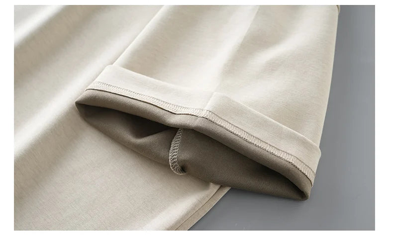 Men's Modal T-Shirt – Cool Quick-Dry Oversized Summer Top