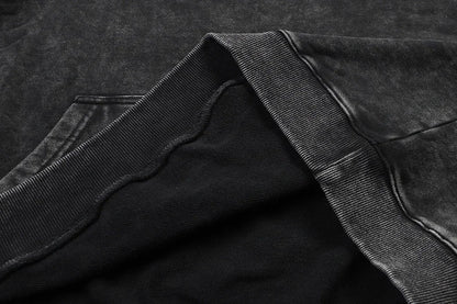 Vintage Washed Hoodies Men Women Cotton Retro Long Sleeve Harajuku Sweatshirts Fashion Loose Pullover Y2k Hip Hop Streetwear