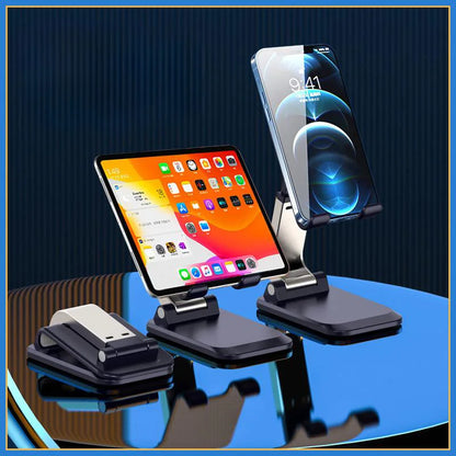 Foldable ABS Desktop Mobile Phone Stand For iPad iPhone Smartphone Support Tablet Desk Cell Phone Portable Holder Bracket