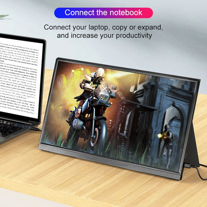 16inch Portable Monitor - USB C Portable Display | IPS Panel Slim Travel Monitor
