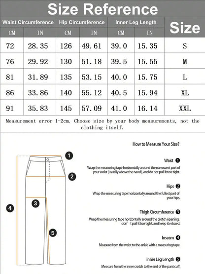 Men's Loose Street Style 7/8 Length Shorts Summer Casual Sports Elastic Waistband Pleated Hem Strong Draped Look