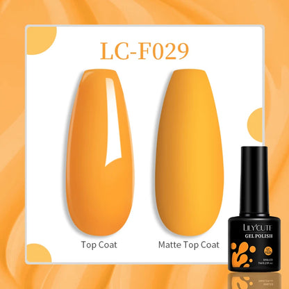 Gel Nail Polish - LILYCUTE UV Gel Varnish 7ML | Soak Off, Long Lasting Colors