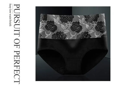 3Pcs/Lot Women's Underwear Plus Size Cotton Panties High Waist Briefs Sexy Lingerie Female Pantys M-5XL Seamless Underpant Girls