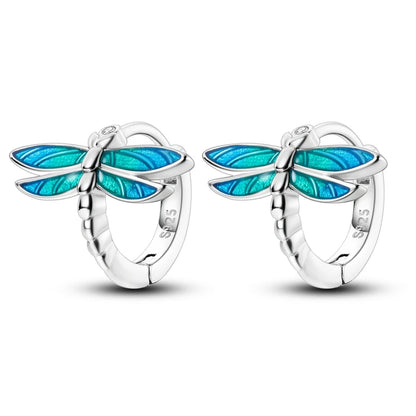 Sterling Silver Hoop Earrings – Zirconium Star Drop Style For Women’s Anniversary Jewelry Gift