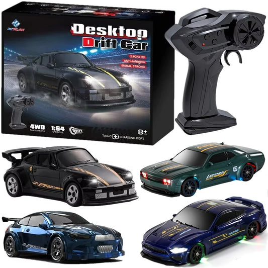 164 4WD Drift RC Car - High Speed Remote Control Mini Racing Model - ZOOMNSTORE