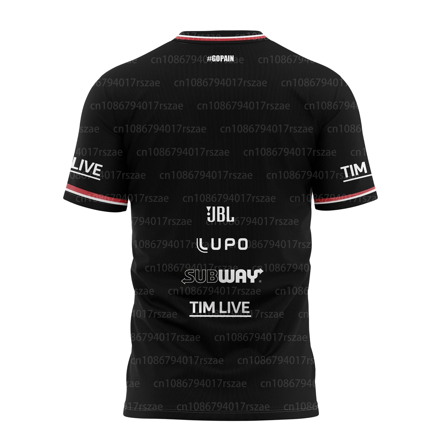 Men Esport Jersey – Gaming Team Jersey | Breathable Polyester Short Sleeve Tee