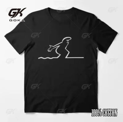 Summer T Shirts for Men Balum La Linea Funny Graphic Tshirt Cotton Comfortable Premium Camisetas Unisex Streetwear Fashion