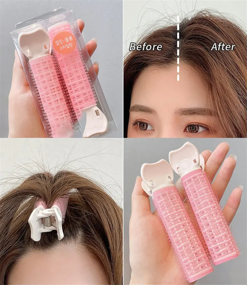 Self-Adhesive Hair Rollers - Large Soft Hair Curlers for DIY Home Styling