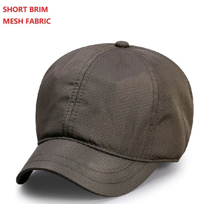 Oversize Big Head Man Plus Size Baseball Cap Spring Summer Thin Fabric Mesh Sun Hat Male Snapback M 55-59cm L 60-64cm