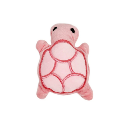 Mini Cute Turtle Dog Plush Toy Squeaking Dog Teething Sound Toy Soft And Safe Good For Dental Health Suitable For Puppies