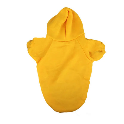 Solid Dog Jacket Coat Hoodies Sweatshirt  pet Clothes for Samll Medium Large Dogs Labrador French Bulldog Yorkshire Outfit S-9XL