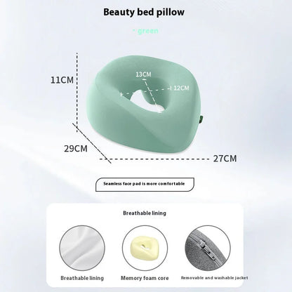 Face Down Pillow | Ergonomic Memory Foam Prone Pillow for Comfortable Massage Rest