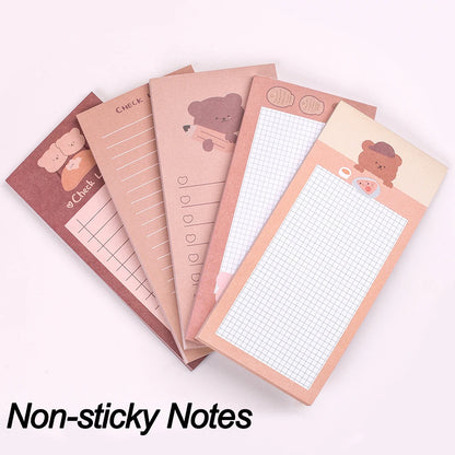 Kawaii Sticky Notes - Cute Journaling Memo Pads for To-Do Lists and Planning