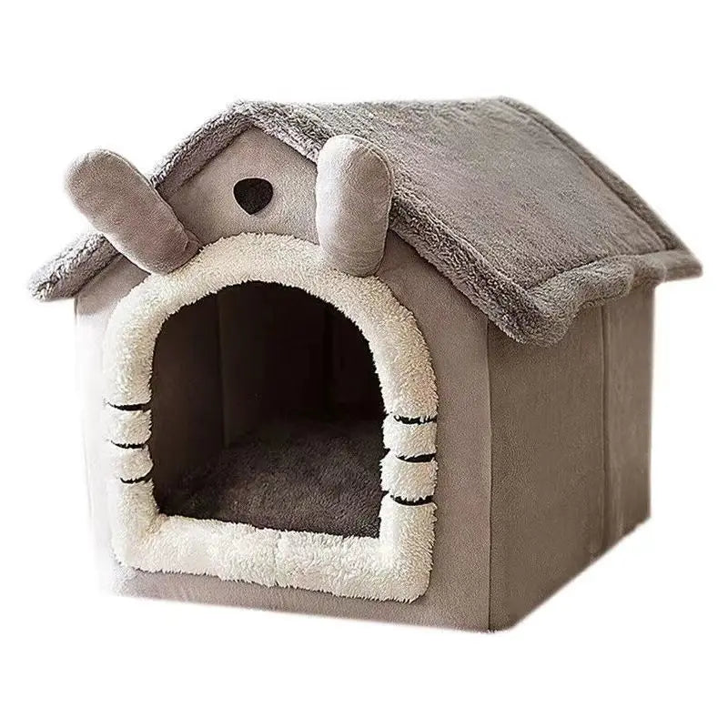 New Pet House with Super Large Space Cat and Dog Beds of All Sizes To Sleep in All Seasons Puppy Keep