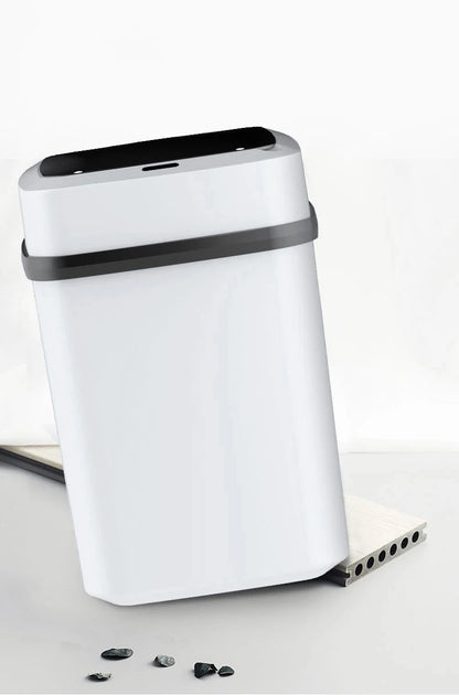 Smart Touch Trash Can - 13L Kitchen and Bathroom Waste Bin