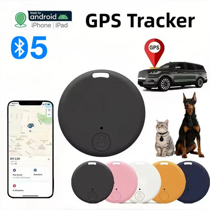Mini GPS Tracker Bluetooth5.0 Anti-Lost Smart Device Pets Elderly Kid Car Suitcase Wallet Tracking Car Locator For IOS Android