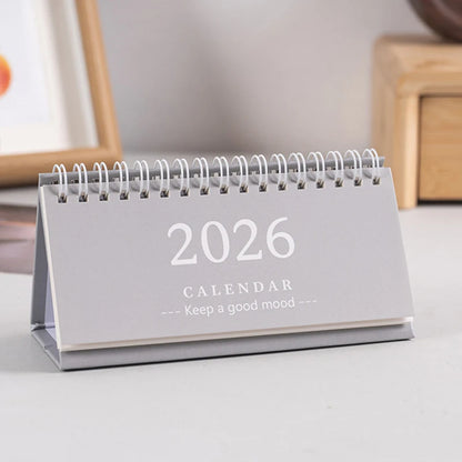 2026 Mini Desk Calendar Desktop Notepad Ornament Cute Simple Calendar,Christmas New Year Gift, Daily Planner Table Calendar