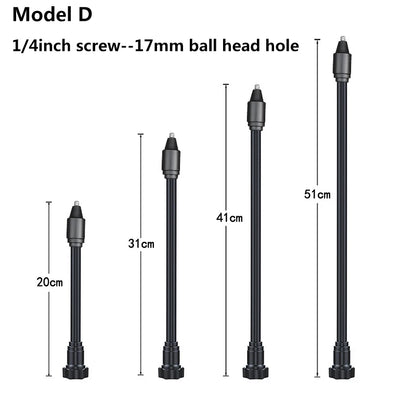 Flexible Arm Monopod Selfie Stick Rod Mount Holder Stands for Mobile Phones for Gopro Hero DJI OSMO Insta 360 Cameras Tripod
