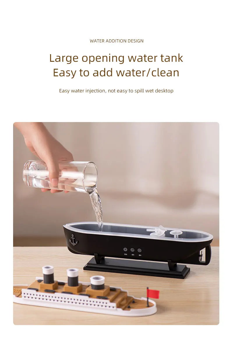 Ultrasonic Jellyfish Humidifier  Aroma Diffuser with Remote Control and Colorful Lighting