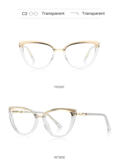 Cat Eye Reading Glasses – Women's Fashion Eyewear With Blue Light Protection