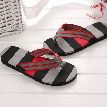 New Men's Slippers Men Summer Shoes Mixed Colors Sandals Male Slipper Indoor and Outdoor Flip Flops Casual Beach Shoes for Man