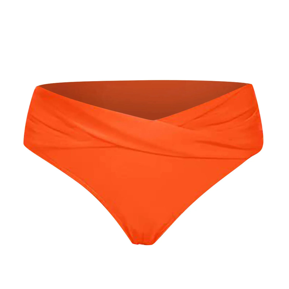 Women's Various Patterns Classic High Quality Low Waist Ruched Bikini Panties Fashionable Summer Thin Comfy Swimsuit Briefs