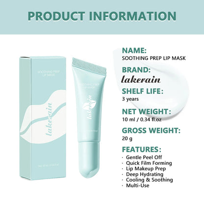 Gentle Peel Off Lip Mask Exfoliator Deep Nourishing Lip Care Soothes Dry Chapped Lips Make Daily Lip Treatment for All Skin Type