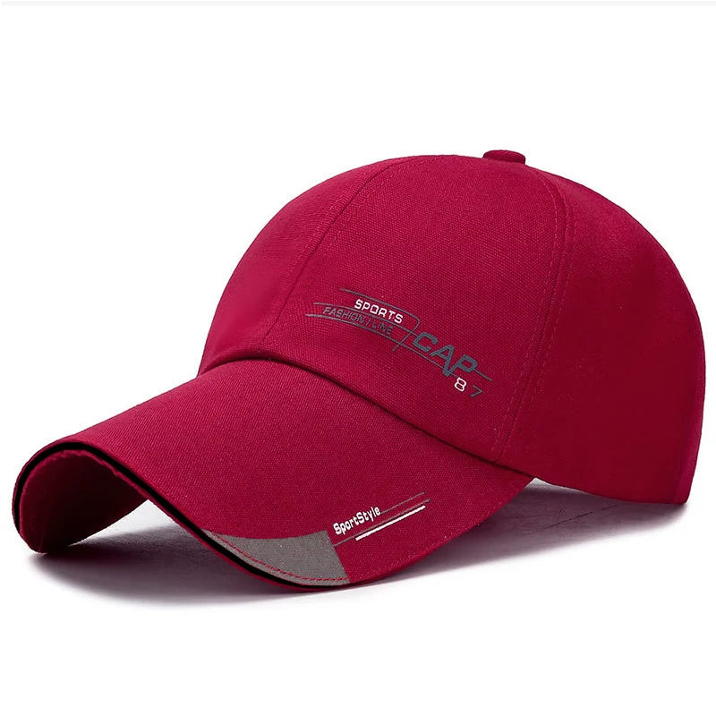 Baseball Cap Mens Mesh Sun Hat Outdoor Sports Golf Sunshade Caps Four Seasons Adjustable Hip-Hop Hats for Men Baseball Cap