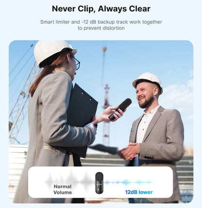 BOYA BOYA Magic Wireless Lavalier Microphone 4 Forms in 1 Mic for iPhone Android USB-C Phone Camera for Interview Live Streaming